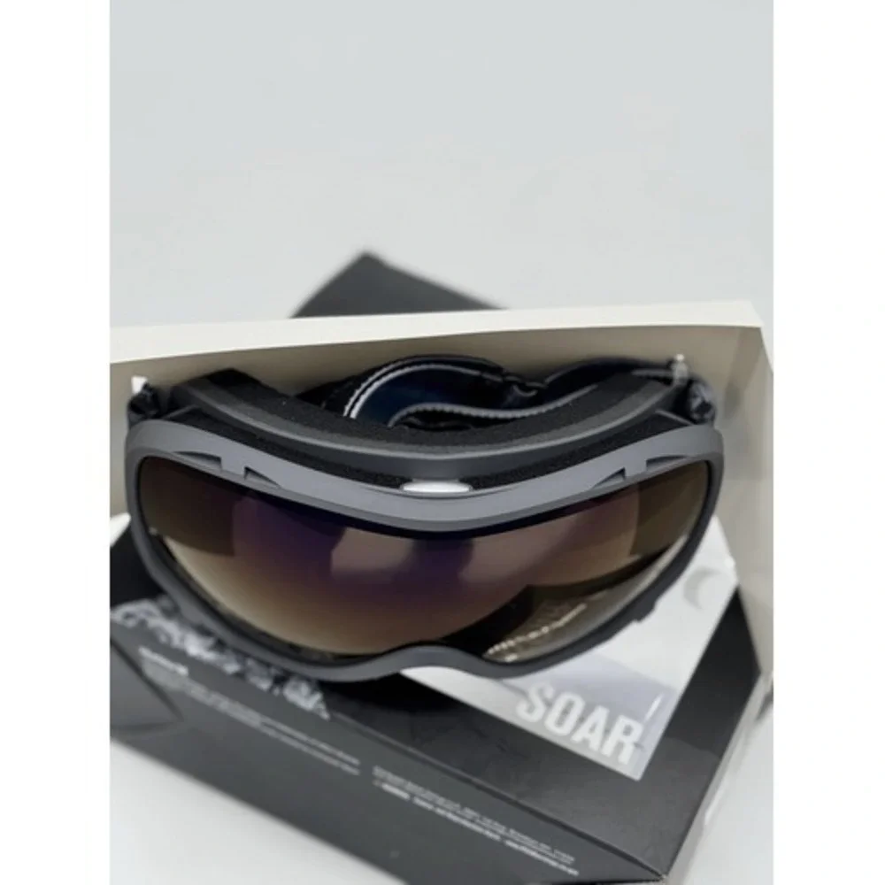 Hurley Soar Spherical Snow Google Hellos Mirrored Blue New In Box